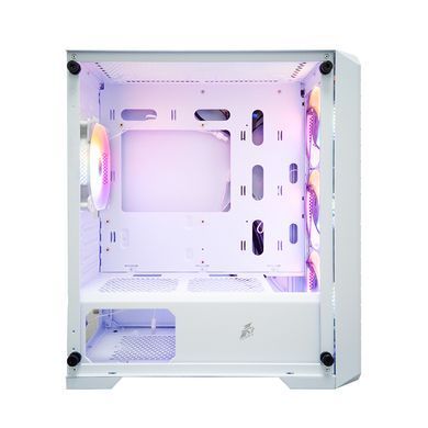 Корпус 1stPlayer White без БЖ (T5-WH-4F1-W) [608760]