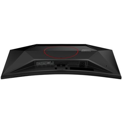Монітор TFT 27" AOC, VA, 180Гц, вигнутий, 2хHDMI, DP, колонки, чорно-червоний (C27G42E) [402766]