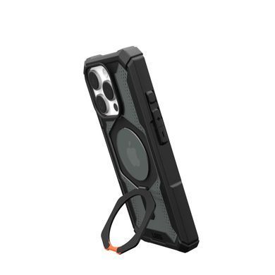 Чохол-накладка Urban Armor Gear Magsafe для Apple iPhone 16 Pro Plasma XTE Black/Orange (114474114097) [616751]