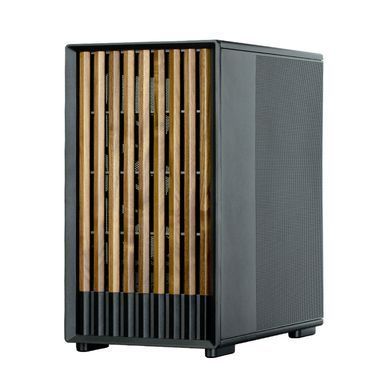 Корпус Zalman P10 Namu без БЖ, 1xUSB3.0, 1xUSBType-C, 2x120мм, 1x120мм ARGB, VGA 340мм, LCS ready, TG Side Panel, mATX, чорний (P10NAMUBLACK) [109568]