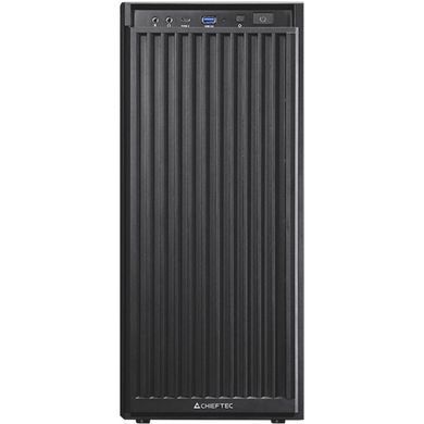Корпус Chieftec UNI, без БЖ, 1x USB Type C, 1 x USB3.0, ATX, Black (BW-01B-OP) [405301]