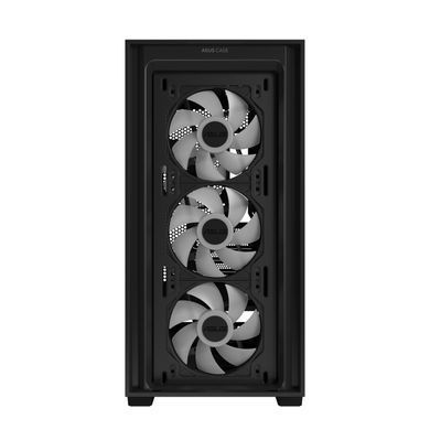 Корпус Asus A21 Plus Black Tempered Glass без БЖ (90DC00H0-B19010) [609399]