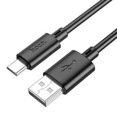 Кабель HOCO X88 Gratified charging data cable for Type-C(unpackaged) Black (6931474783349(unp)) [805360]