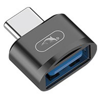 Перехідник SkyDolphin OT05 Mini USB Type-C - USB (M/F) Black (SDADPT-00029) [604195]