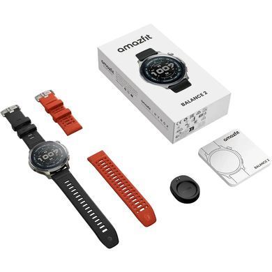 Смарт-годинник Amazfit Balance 2 Чорний W2430GL1N (1167420) [718277]