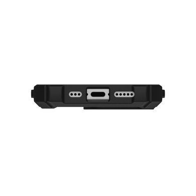 Чохол-накладка Urban Armor Gear Magsafe для Apple iPhone 16 Pro Plasma XTE Black/Orange (114474114097) [616751]