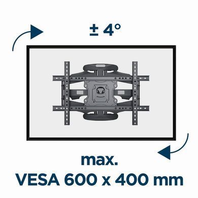 Кронштейн Gembird WM-75ST-01 (VESA600х400) (WM-75ST-01 ) [610464]
