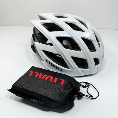 Захисний шолом Livall BH60SE NEO (L) White (55-61см), акустика, мікрофон, сигнали поворотів та стопів, додаток, пульт BR80, Bluetooth (ZHLIV-T60SEN-4013) [800032]