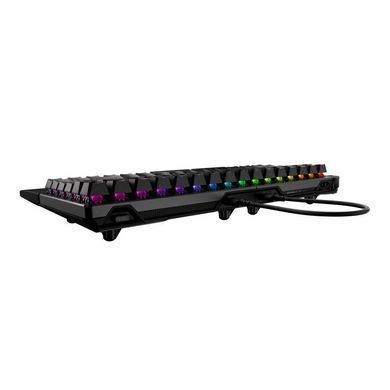 Клавіатура механічна ASUS ROG Falcata split, 83key, Magnetic Switch, USB-A/WL/BT, EN, RGB, чорний (90MP043H-BKUA20) [110568]