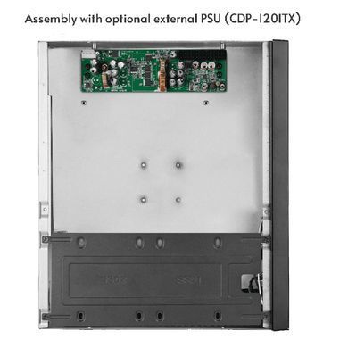 Корпус Chieftec COMPACT mATX, без БЖ, SLIM FF (IX-06B-OP) [403285]
