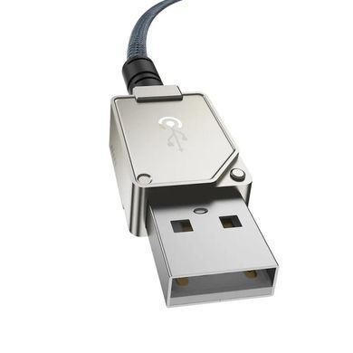 Кабель Baseus Unbreakable Series Fast Charging Data Cable USB to iP 2.4A 2m Stellar White (P10355802221-01) [802329]