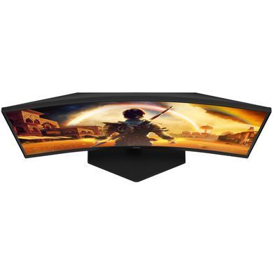 Монітор TFT 27" AOC, VA, 180Гц, вигнутий, 2хHDMI, DP, колонки, чорно-червоний (C27G42E) [402766]