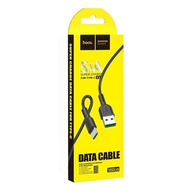 Кабель HOCO X33 Type-C 5A Surge charging data cable Black (6931474706119) [802279]