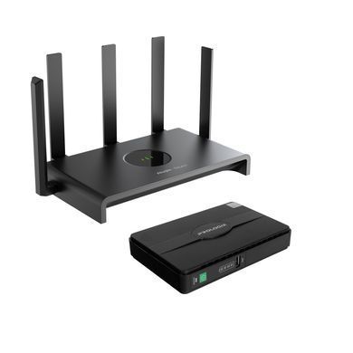 Бездротовий маршрутизатор Ruijie Reyee RG-EW1300G + mini UPS DC Prologix PLP418ECO (RG-EW1300G+PLP418ECO) [611274]