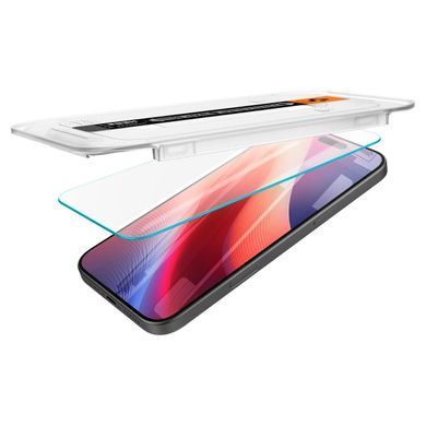 Скло Spigen для iPhone 17 Pro/ 17, Glas.tR EZ Fit, (2 Pack) (AGL07928) [111223]