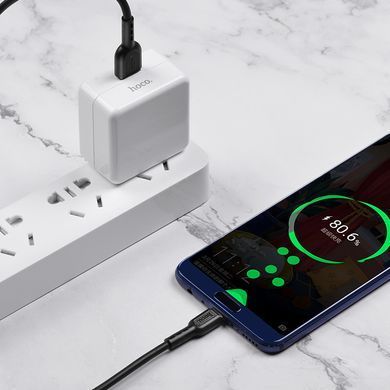 Кабель HOCO X33 Type-C 5A Surge charging data cable Black (6931474706119) [802279]