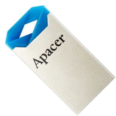 Флеш-накопичувач USB 32GB Apacer AH111 Silver/Blue (AP32GAH111U-1) [608084]