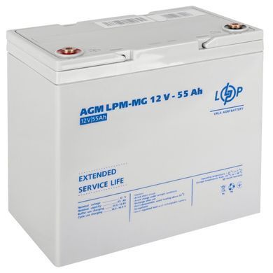 Акумулятор мультигелевий LPM-MG 12V - 55 Ah (LP3873) [900313]