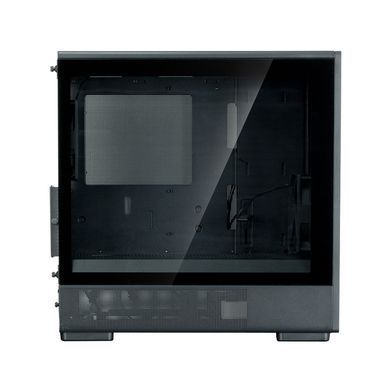 Корпус Zalman P10 Namu без БЖ, 1xUSB3.0, 1xUSBType-C, 2x120мм, 1x120мм ARGB, VGA 340мм, LCS ready, TG Side Panel, mATX, чорний (P10NAMUBLACK) [109568]