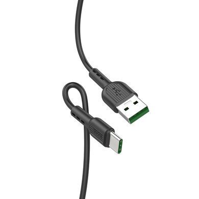 Кабель HOCO X33 Type-C 5A Surge charging data cable Black (6931474706119) [802279]