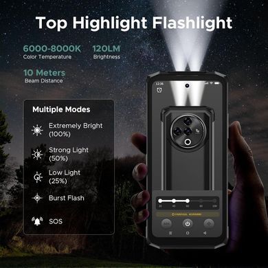 Смартфон DOOGEE Fire 6 Power 8/256GB Black [400712]
