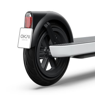 Електросамокат OKAI ES10-NEON Lite White 9", 300(600)W, 7.8Ah, 30km, 25km\h, 20%, NFC, App, 15kg (ES10-W) [800009]