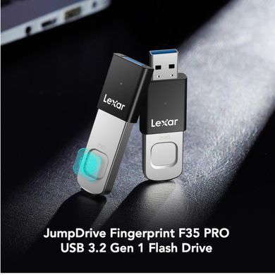 Флеш-пам'ять (накопичувач USB) USB3 128GB F35PRO LEXAR (LJDF35P128G-RNBNG) [502265]