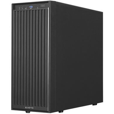 Корпус Chieftec UNI, без БЖ, 1x USB Type C, 1 x USB3.0, ATX, Black (BW-01B-OP) [405301]