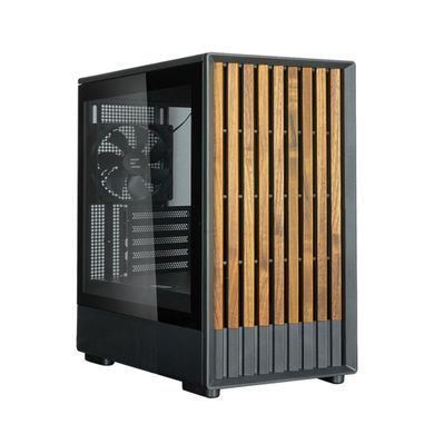 Корпус Zalman P10 Namu без БЖ, 1xUSB3.0, 1xUSBType-C, 2x120мм, 1x120мм ARGB, VGA 340мм, LCS ready, TG Side Panel, mATX, чорний (P10NAMUBLACK) [109568]