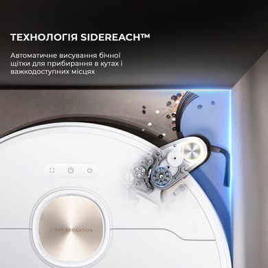 Робот-пилосос миючий Dreame Bot X40 Ultra Complete White (RLX63CE-2-WH) [501523]