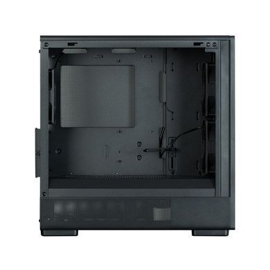 Корпус Zalman P10 Namu без БЖ, 1xUSB3.0, 1xUSBType-C, 2x120мм, 1x120мм ARGB, VGA 340мм, LCS ready, TG Side Panel, mATX, чорний (P10NAMUBLACK) [109568]