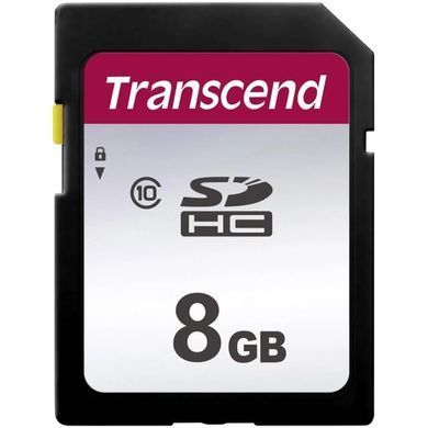 Карта пам`яті SDHC 8GB Class 10 Transcend 300S (TS8GSDC300S) [621251]