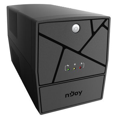 Джерело безперебійного живлення NJOY (UPLI-LI100KE-CG01B) Lin.int., AVR, 4 x евро, пластик (Keen 1000) [610740]