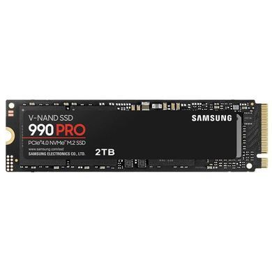 Накопичувач SSD 2ТB Samsung 990 PRO M.2 2280 PCIe 4.0 x4 NVMe V-NAND TLC (MZ-V9P2T0BW) [607909]