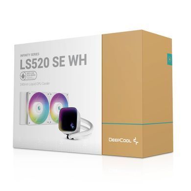 Система водяного охолодження DeepCool LS520 SE White (R-LS520-WHAMMM-G-1) [609073]