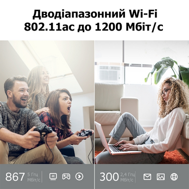 Бездротовий маршрутизатор TP-Link (Archer C64) [200900]
