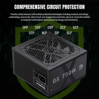 Блок живлення GAMEMAX (GX 750GF) [304229]