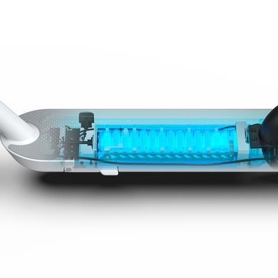 Електросамокат OKAI ES10-NEON Lite White 9", 300(600)W, 7.8Ah, 30km, 25km\h, 20%, NFC, App, 15kg (ES10-W) [800009]