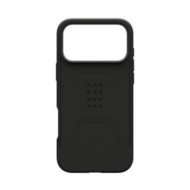 Чохол UAG для iPhone 17 Pro Max, Civilian MagSafe, Black (114546114040) [111040]