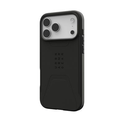 Чохол UAG для iPhone 17 Pro Max, Civilian MagSafe, Black (114546114040) [111040]