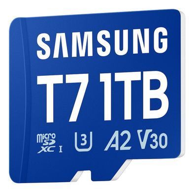 Карта пам&rsquo;яті SAMSUNG MICRO SDXC T7 1TB, U3, V30, A2 до 170 Мб/с (MB-MB1T0T/WW) [504315]