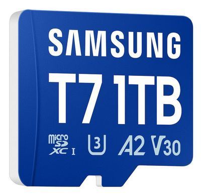 Карта пам&rsquo;яті SAMSUNG MICRO SDXC T7 1TB, U3, V30, A2 до 170 Мб/с (MB-MB1T0T/WW) [504315]