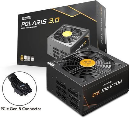 БЖ 1250W Chieftec POLARIS 3.0, 135 mm, 80+ GOLD, Cable management, retail (PPS-1250FC-A3) [402876]