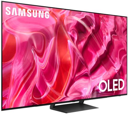 Телевізор 55" Samsung OLED 4K UHD 120Hz(144Hz) Smart Tizen Titan-Black (QE55S90CAUXUA)