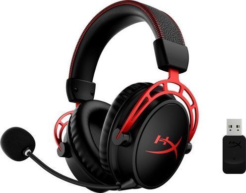 Гарнітура ігрова HyperX Cloud Alpha WL/USB-A, чорно-червоний (4P5D4AA) [107302]