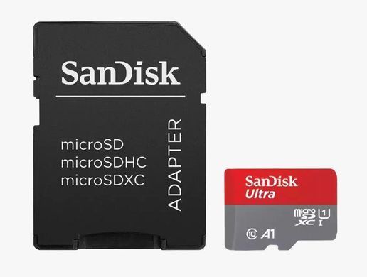 Карта пам&rsquo;яті MICRO SDXC 64GB UHS-I W/A SANDISK (SDSQUAB-064G-GN6MA) [501188]