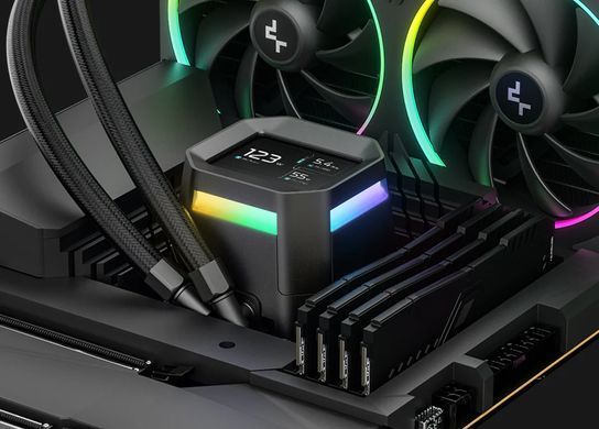 Система водяного охолодження DeepCool LM360 Black (R-LM360-BKDMMC-1) [618125]