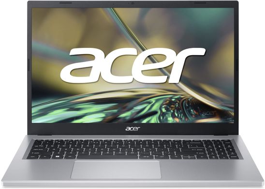 Acer Ноутбук Aspire 3 A315-510P 15.6" FHD, Intel P N200, 8GB, F256GB, UMA, Lin, сріблястий (NX.KDHEU.006)