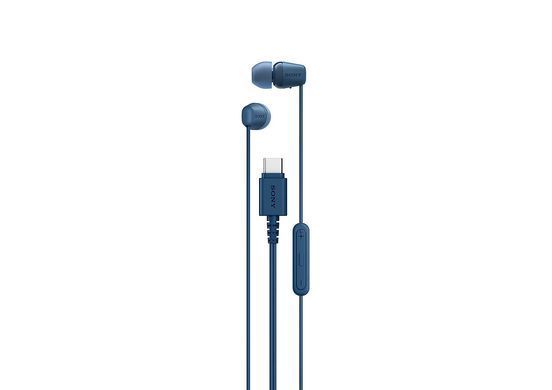Навушники In-ear Sony IER-EX15C USB-C, Mic, Синій (IEREX15CL.E) [113557]