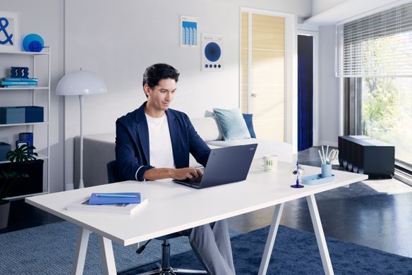 Ноутбук Acer Swift 14 AI SF14-51 14" 2.8K OLED, Intel U7-258V, 32GB, F1TB, UMA, Win11, синій (NX.J2KEU.003) [100271]